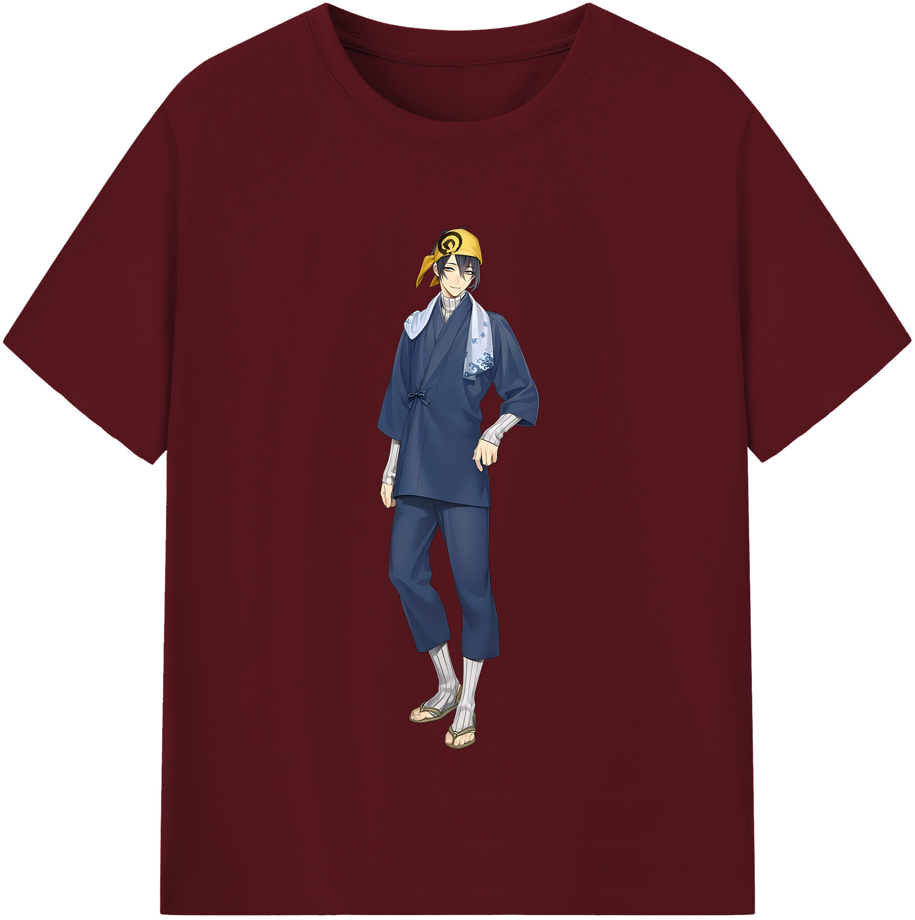 （画像用） 刀剣乱舞 Touken Ranbu 綿100％半袖Tシャツ（フロントプリント）